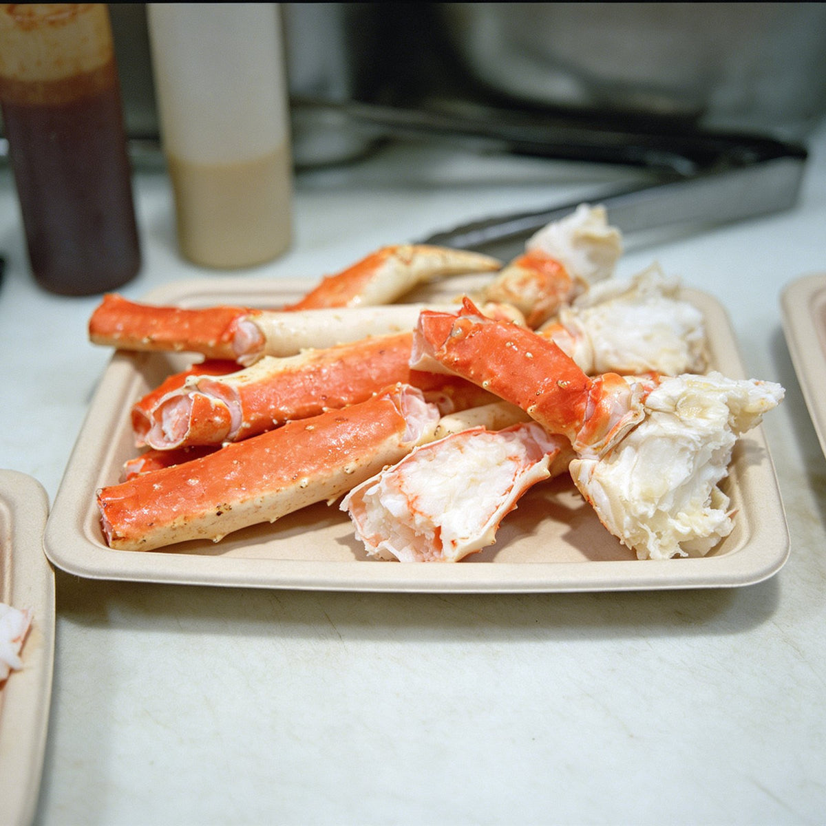 Cooked King Crab Legs Claws