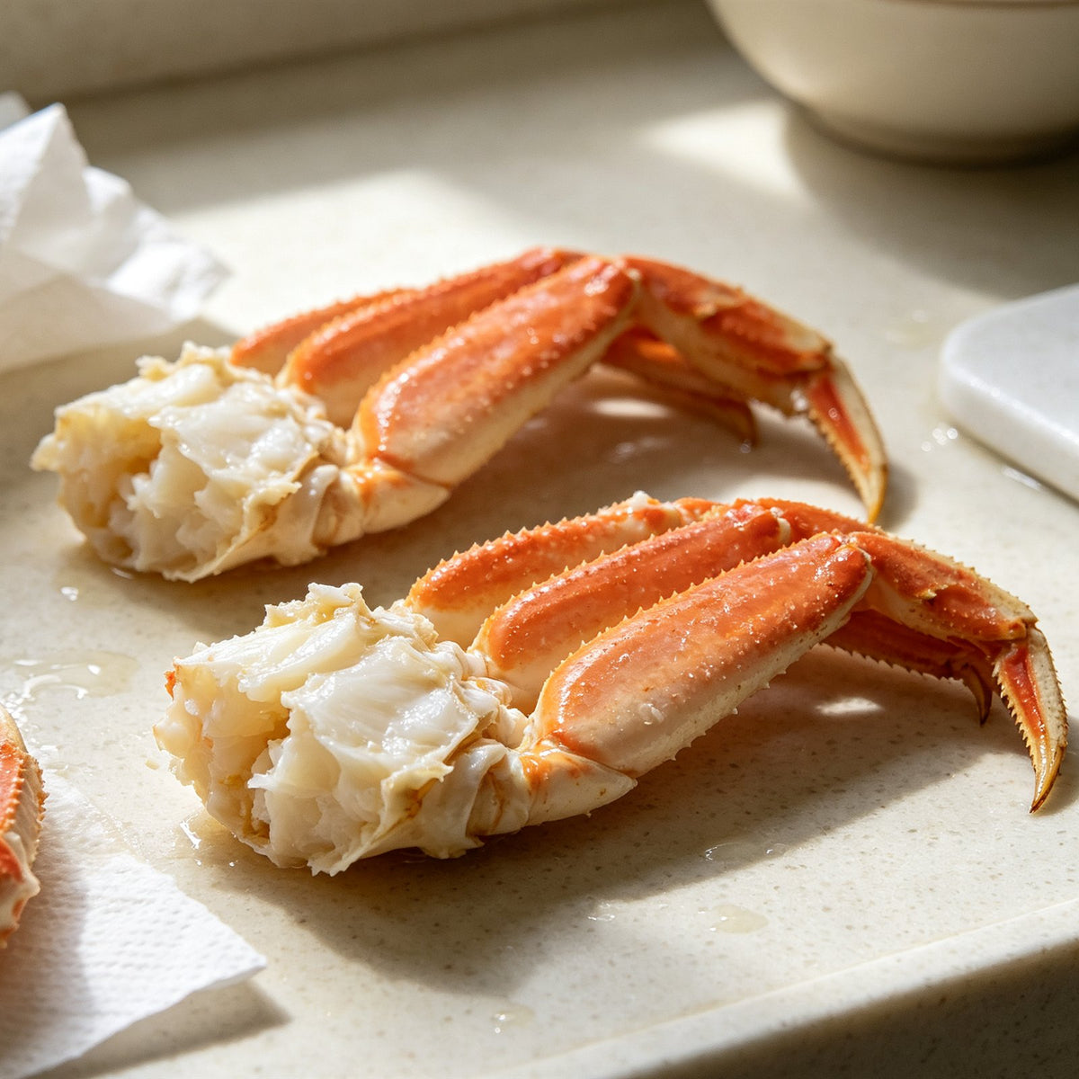 Cooked King Crab Legs Claws