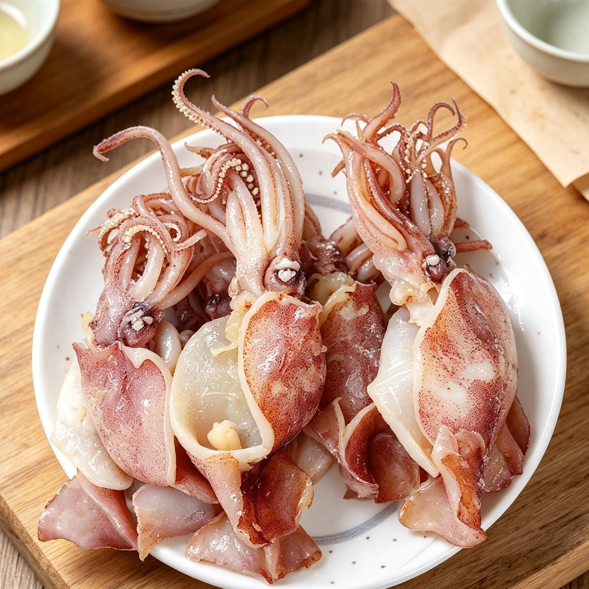 Fresh Baby Squid Sea Hare