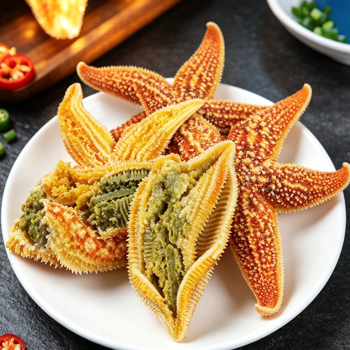 Golden Sea Star Seafood Delicacy