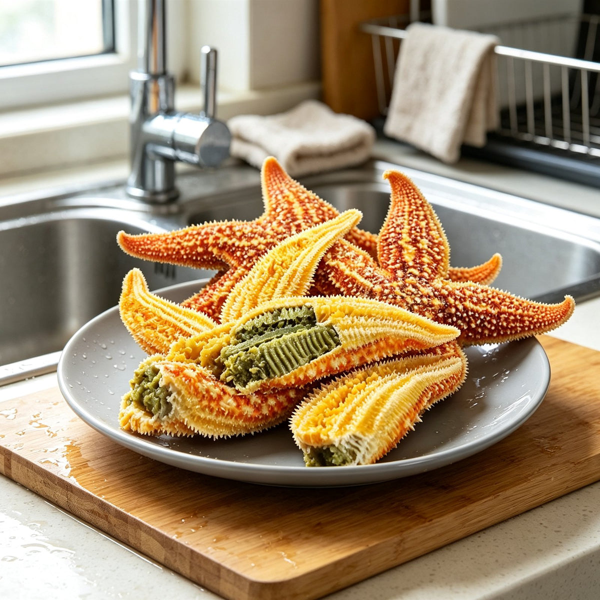 Golden Sea Star Seafood Delicacy
