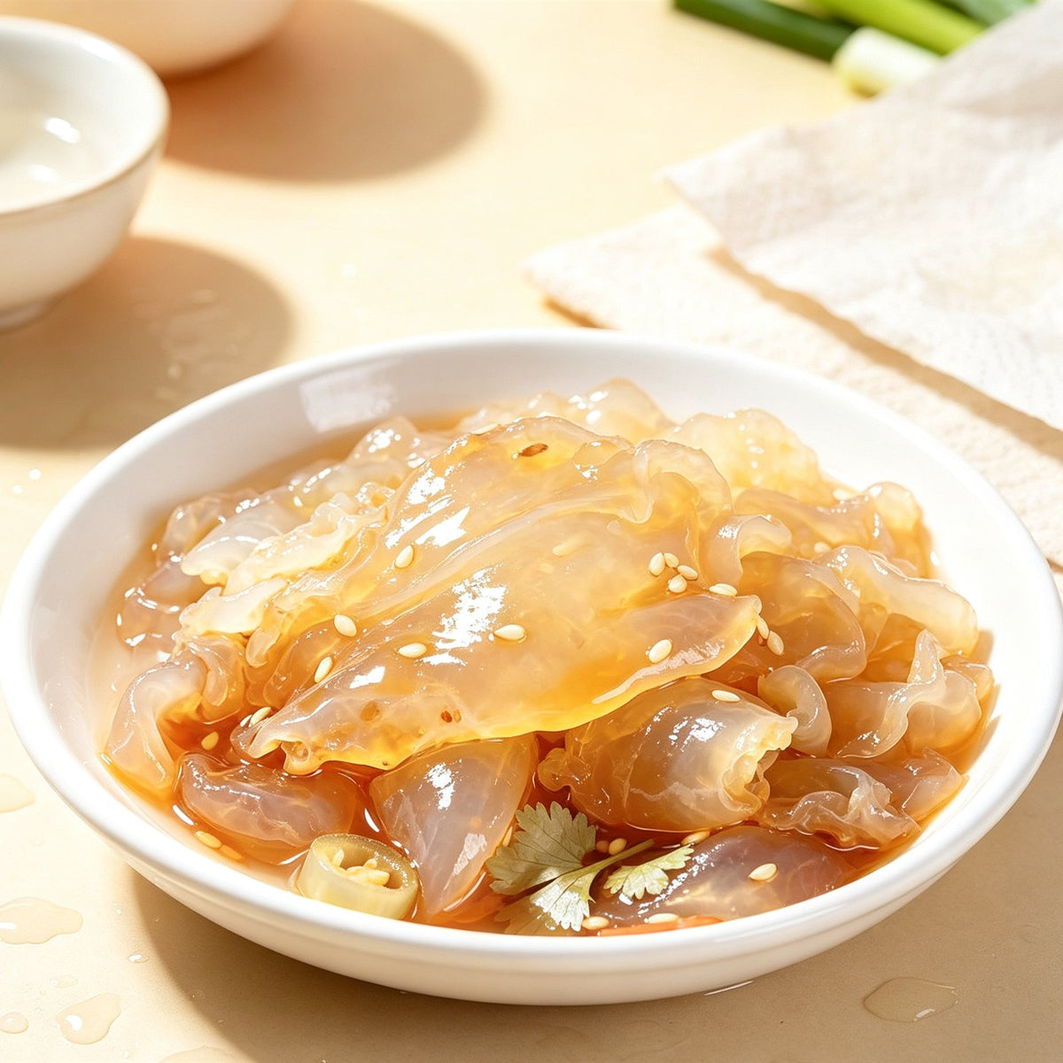 Premium Marinated Jellyfish Salad Strips